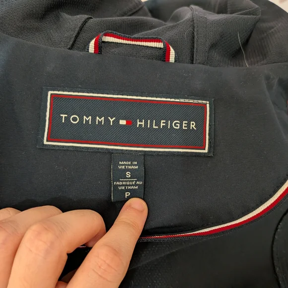 Tommy Hilfiger Trench Coat with Hood - Picture 3 of 4